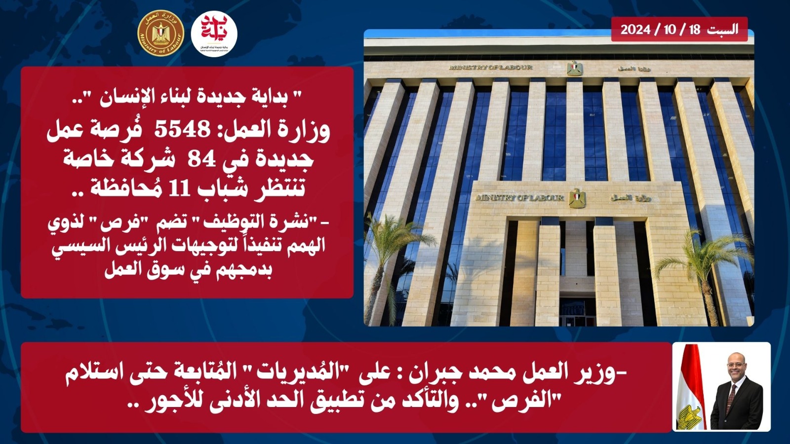 وزير القوى العامله 